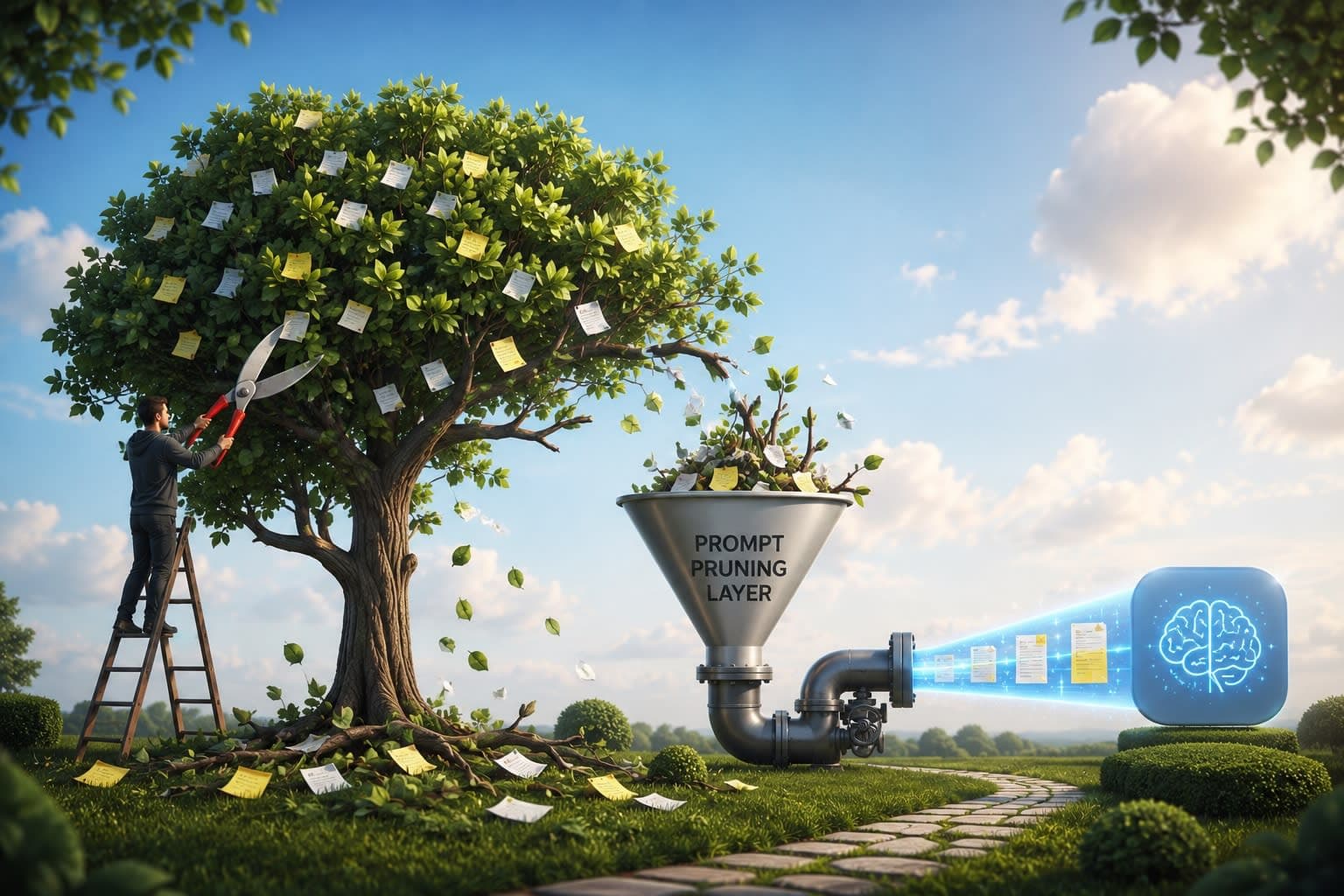 The Hidden Costs of Infinite Context: Building a Prompt-Pruning Layer