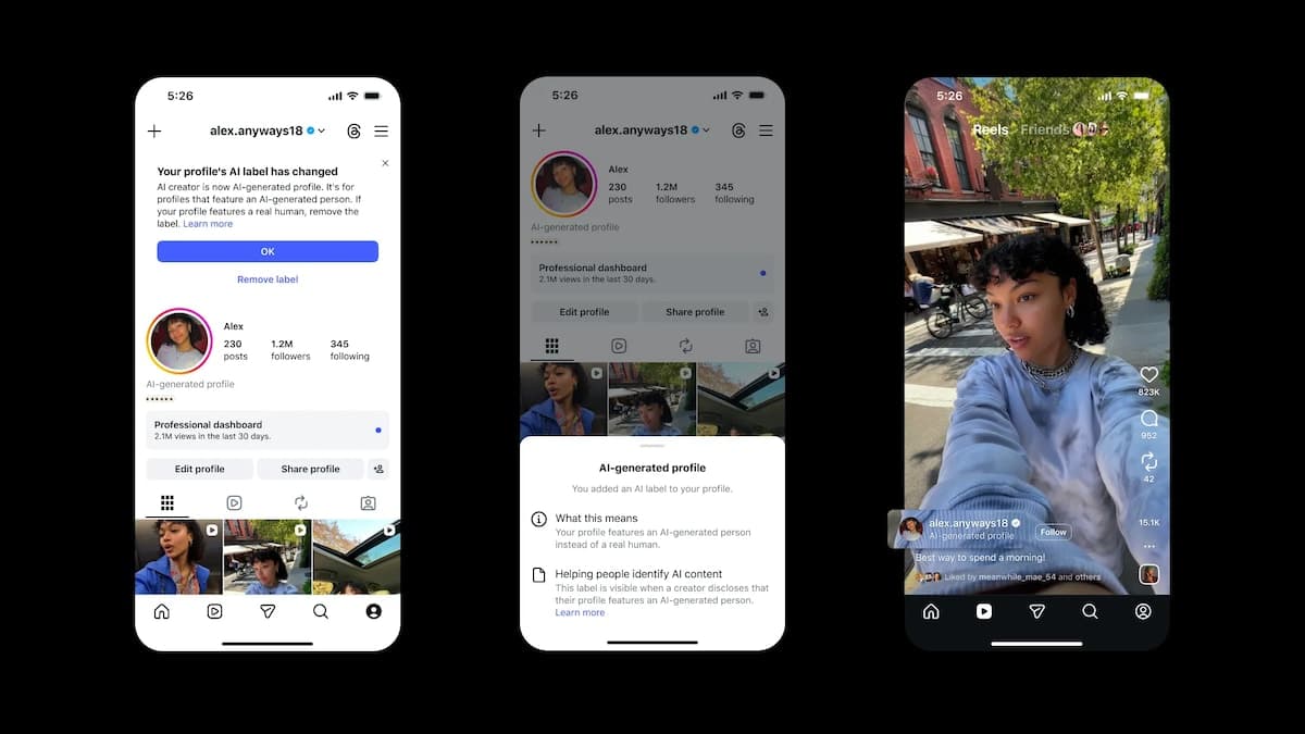 Instagram Imposes New Transparency Rules on AI-Generated Profiles